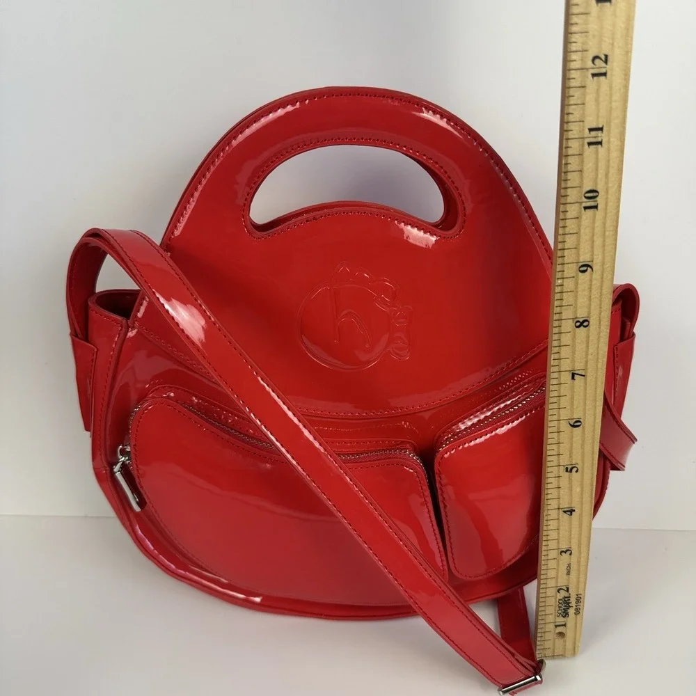 Homage Year Abundant Ova Manifestation Bag Romance Red Crossbody Shoulder Tote